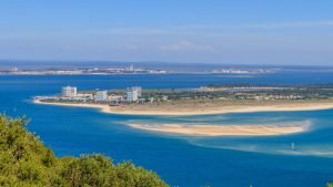 Tróia, Vista do Forte de São Filipe